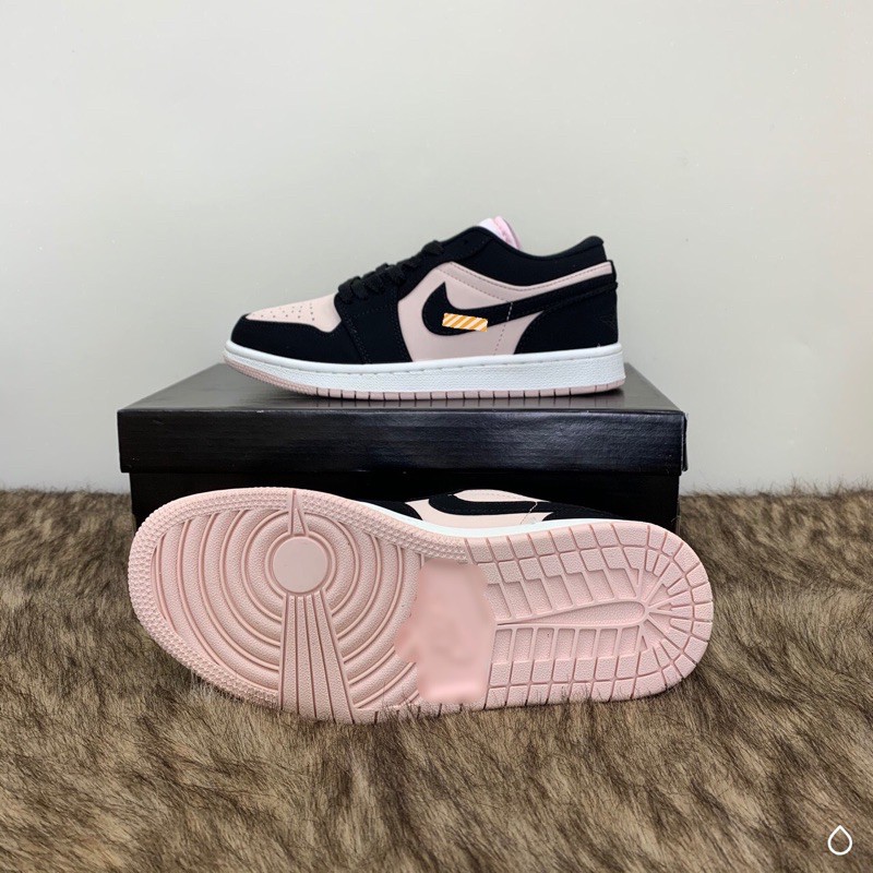 Giày JD Đen Hồng Phấn cổ thấp Size 36-43