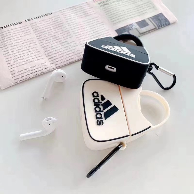 Vỏ Đựng Bảo Vệ Hộp Sạc Tai Nghe Airpods 1 / 2 / 3 Pro Hình Túi Xách Adidas