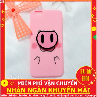 ỐP LƯNG THÚ HÌNH LỢN (Tặng Popsocket)