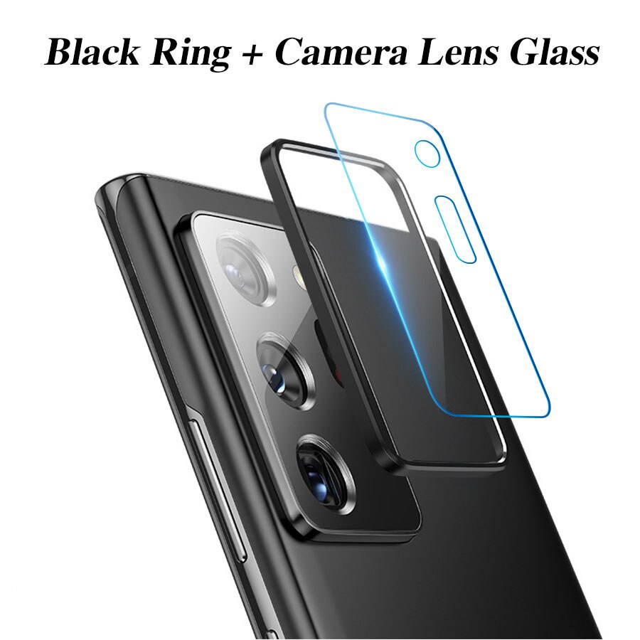 Vòng Kim Loại + Kính Cường Lực Bảo Vệ Camera Sau Cho Samsung Galaxy S20 Plus S20 Ultra Note 20 Ultra