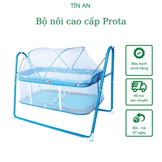 Nôi cho bé cao cấp Prota tặng Đồng hồ ghép hình (không có máy đưa nôi)