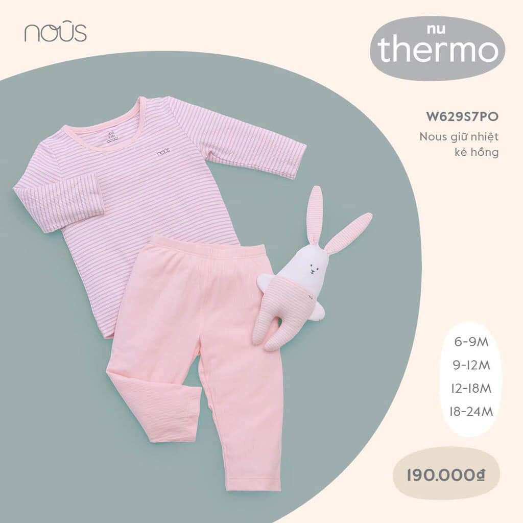 Bộ giữ nhiệt nuos dành cho bé trai, bé gái