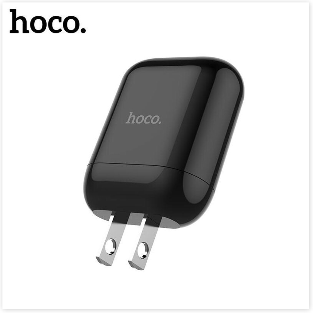 Combo cốc sạc 1 cổng usb và cáp sạc Hoco HK2 Type-C hỗ trợ sạc nhanh 3.4A cho Smartphone nhựa PC cao cấp, chống cháy nổ