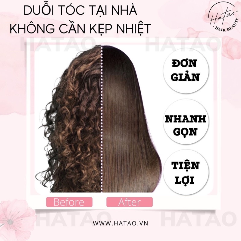 Thuốc Duỗi tóc keratin Kamild, thuốc ép tóc tại nhà siêu dưỡng không cần dùng nhiệt đơn giản, tiết kiệm, nhanh gọn