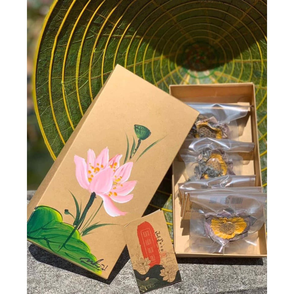 TRÀ HOA SEN HUẾ- BẠCH LIÊN NGỰ TRÀ  (SEN CỔ HOÀNG CUNG) | BigBuy360 - bigbuy360.vn