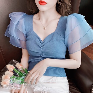 ÁO LEN TAY PHỒNG CÁNH TIÊN
