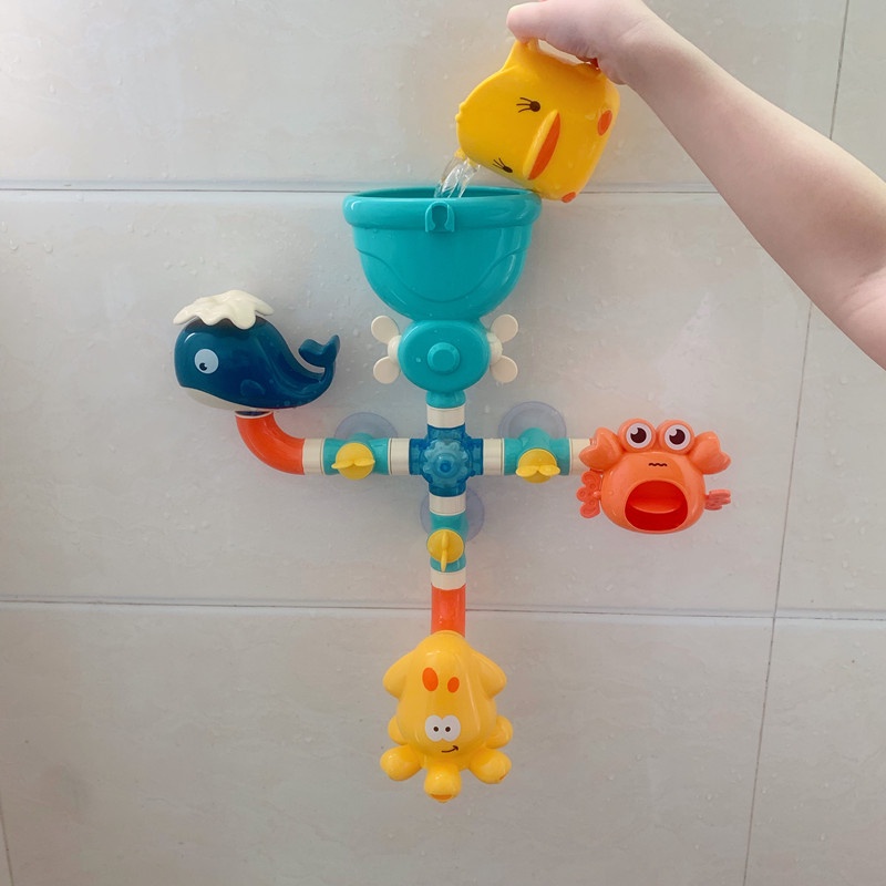 Bộ 4 ống nước vui - Đồ chơi nhà tắm