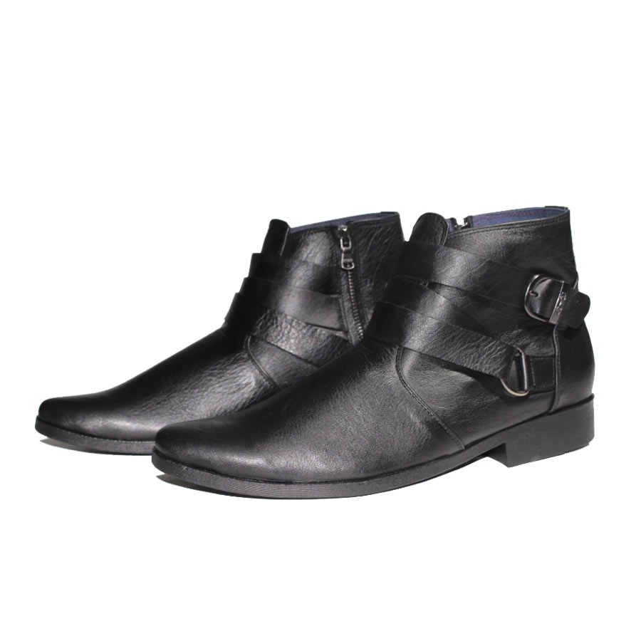 Giày boot nam da bò thật .Bảo hành 12 tháng.Mã số: B203