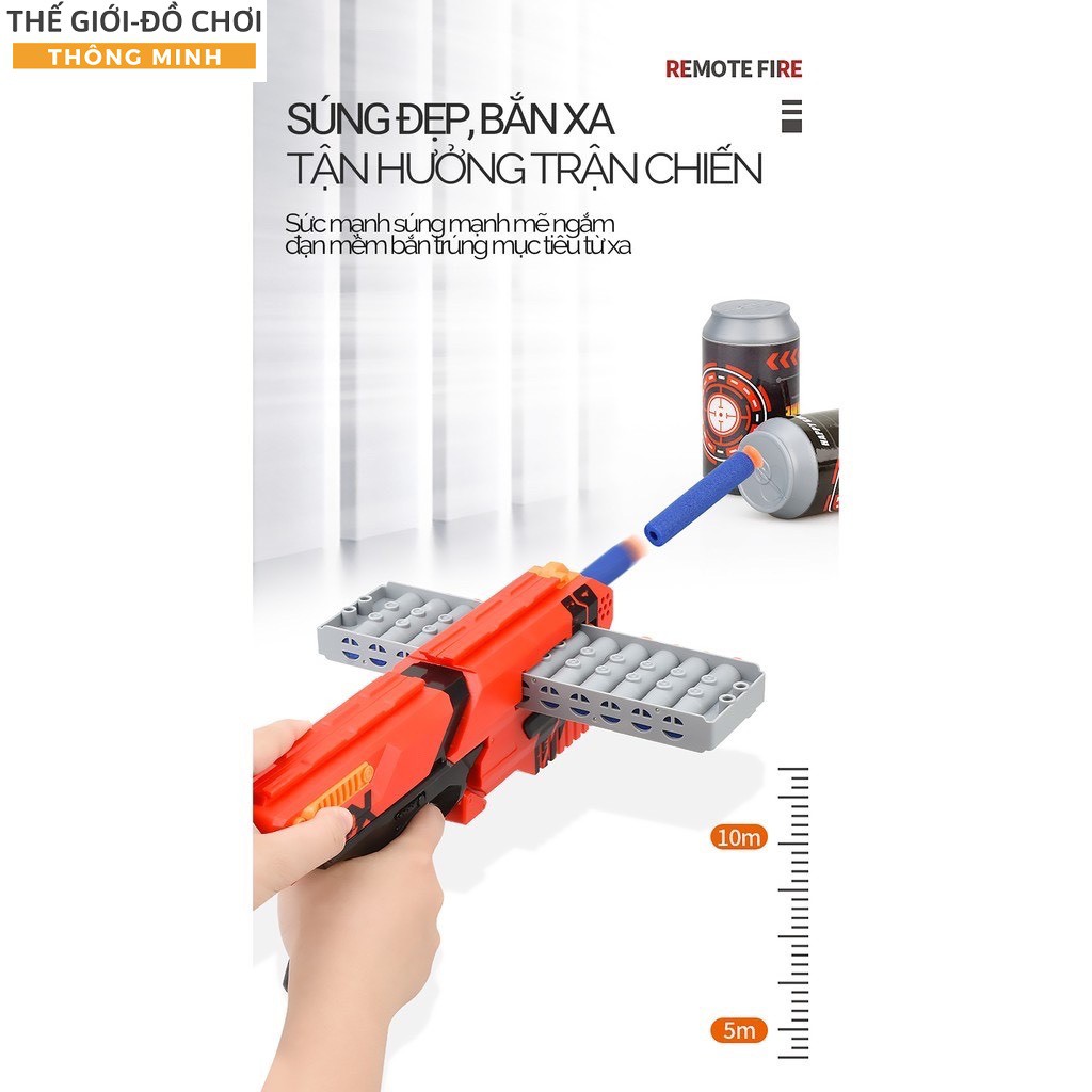 Đồ Chơi nerf cao cấp Vận Động Ngoài Trời an toàn cho bé