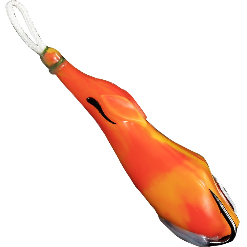 Mồi Câu Cá Giả Ếch Katak 8cm 15g Mềm Kèm Móc Câu