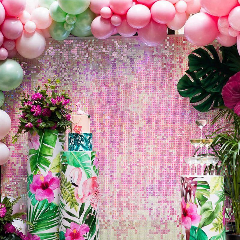 Tấm Phông Nền 30×30CM Họa Tiết Kim Sa Lấp Lánh Dùng Để Trang Trí Tiệc