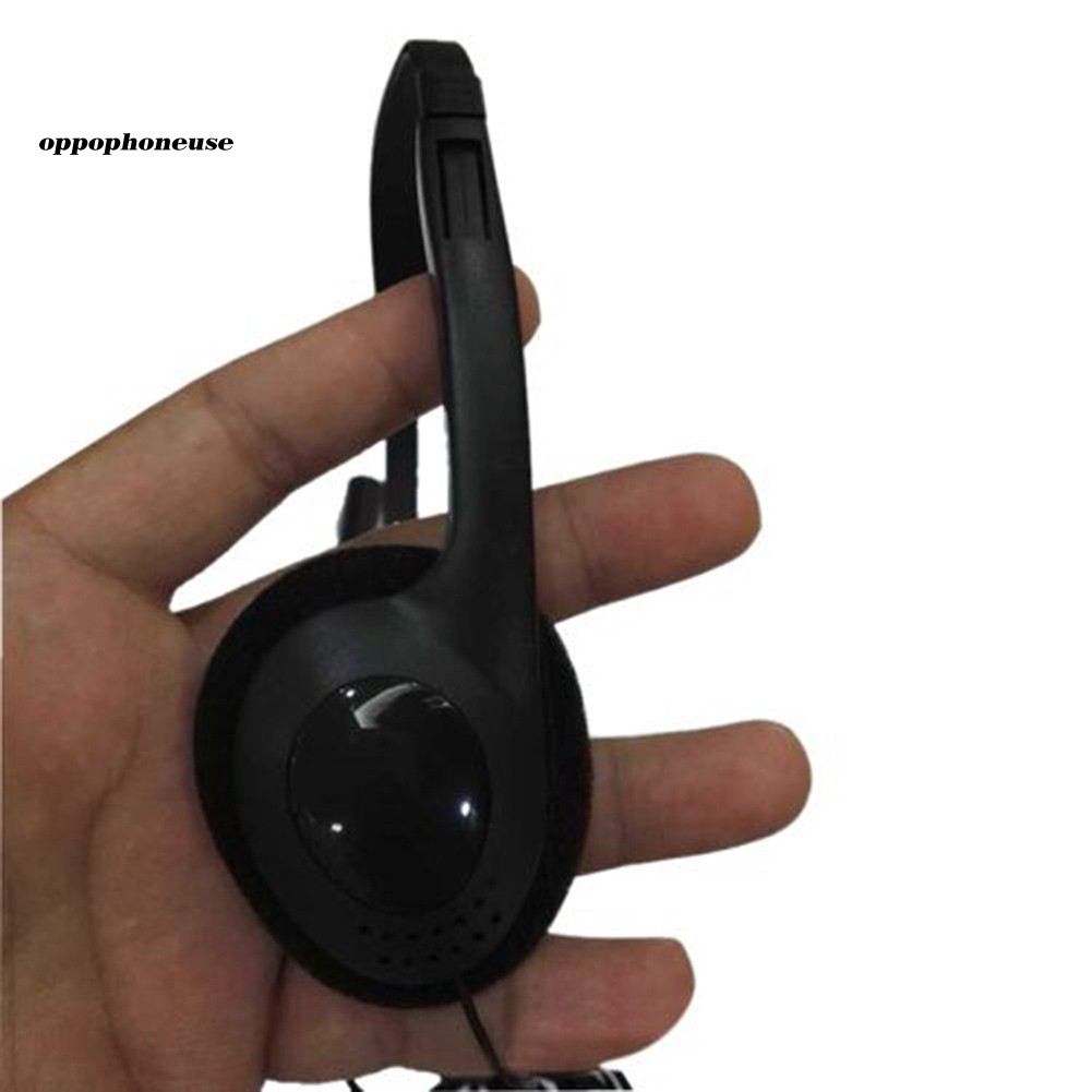 Tai nghe chụp tai có dây giắc cắm 3.5mm có micro cho PC Laptop