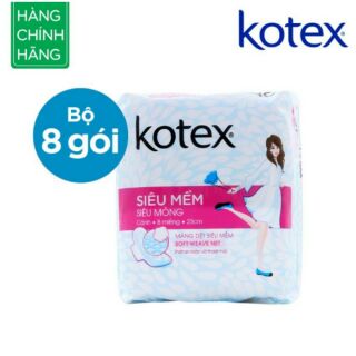 8 gói Băng vệ sinh Kotex siêu mềm siêu mỏng