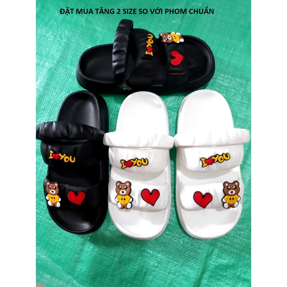 SANDAL SIÊU NHẸ NỮ SIÊU DỄ THƯƠNG ĐẾ CAO 4CM