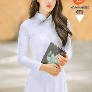 Vải áo dài nữ sinh in 3D