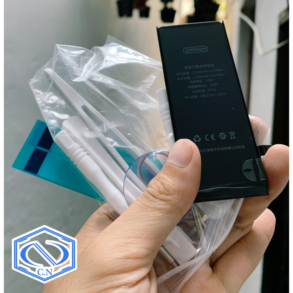 PIN IPHONE DUNG LƯỢNG CAO CHÍNH HÃNG + TẶNG KÈM TOOL MỞ: 5/5C/5S/SE/6/6P/6S/6SP/7/7P/8/8P/X/XR/XS/XSMAX JOYROOOM