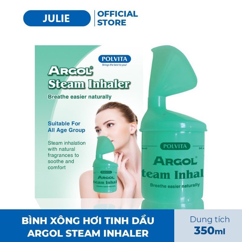 (CÓ SẴN SLL)Bình Xông Mũi Họng ARGOL STEAM INHALER