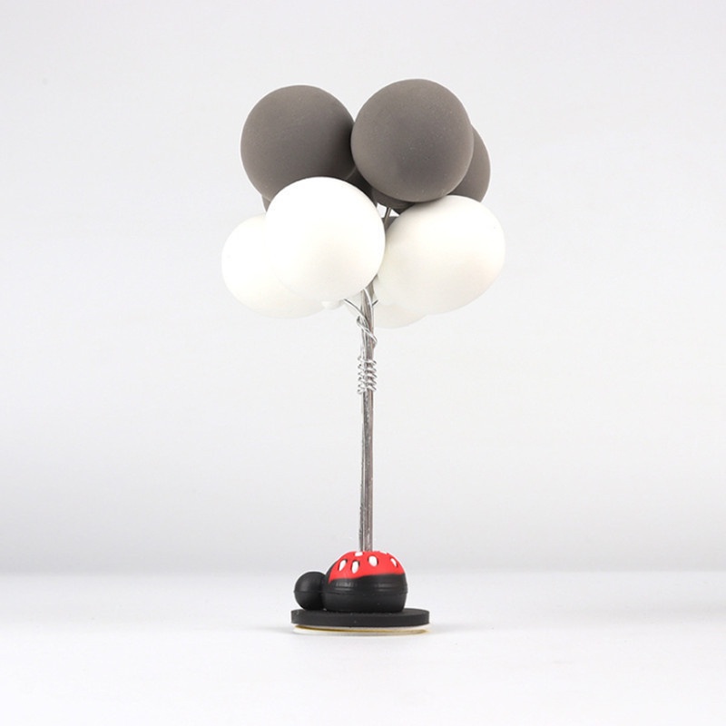 Cute colorful balloon model car decoration nOF2