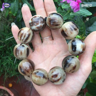 Vòng tay Sừng 25mm Giúp Tâm Bạn Tĩnh - Sức Khỏe Bình An - Tài Lộc _ Độc Lạ (BH612) - Bracelet Of Hahanco