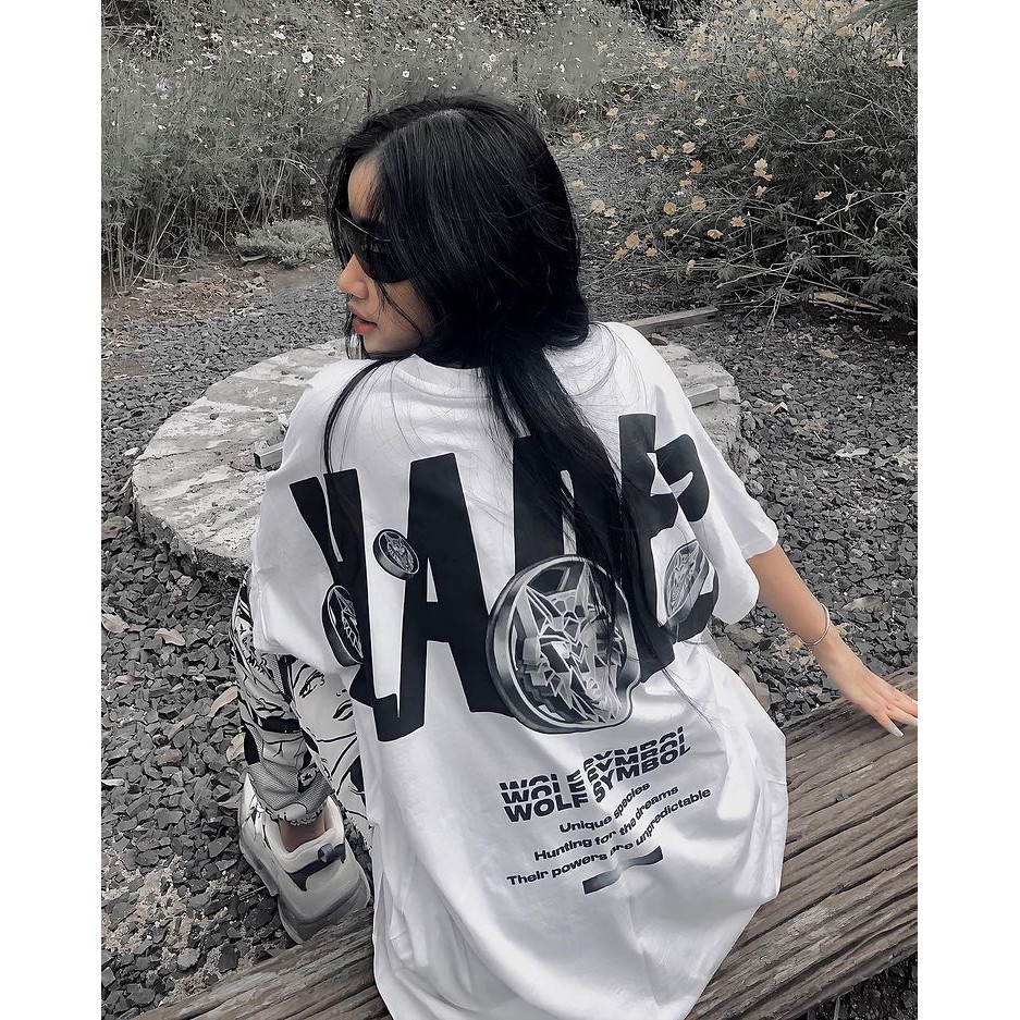 Áo thun 𝐇𝐀𝐃𝐄𝐒 Wolf Symbol Tee, áo phông 𝐔𝐍𝐈𝐒𝐄𝐗 [𝐅𝐑𝐄𝐄𝐒𝐇𝐈𝐏] form rộng tay lỡ | BigBuy360 - bigbuy360.vn