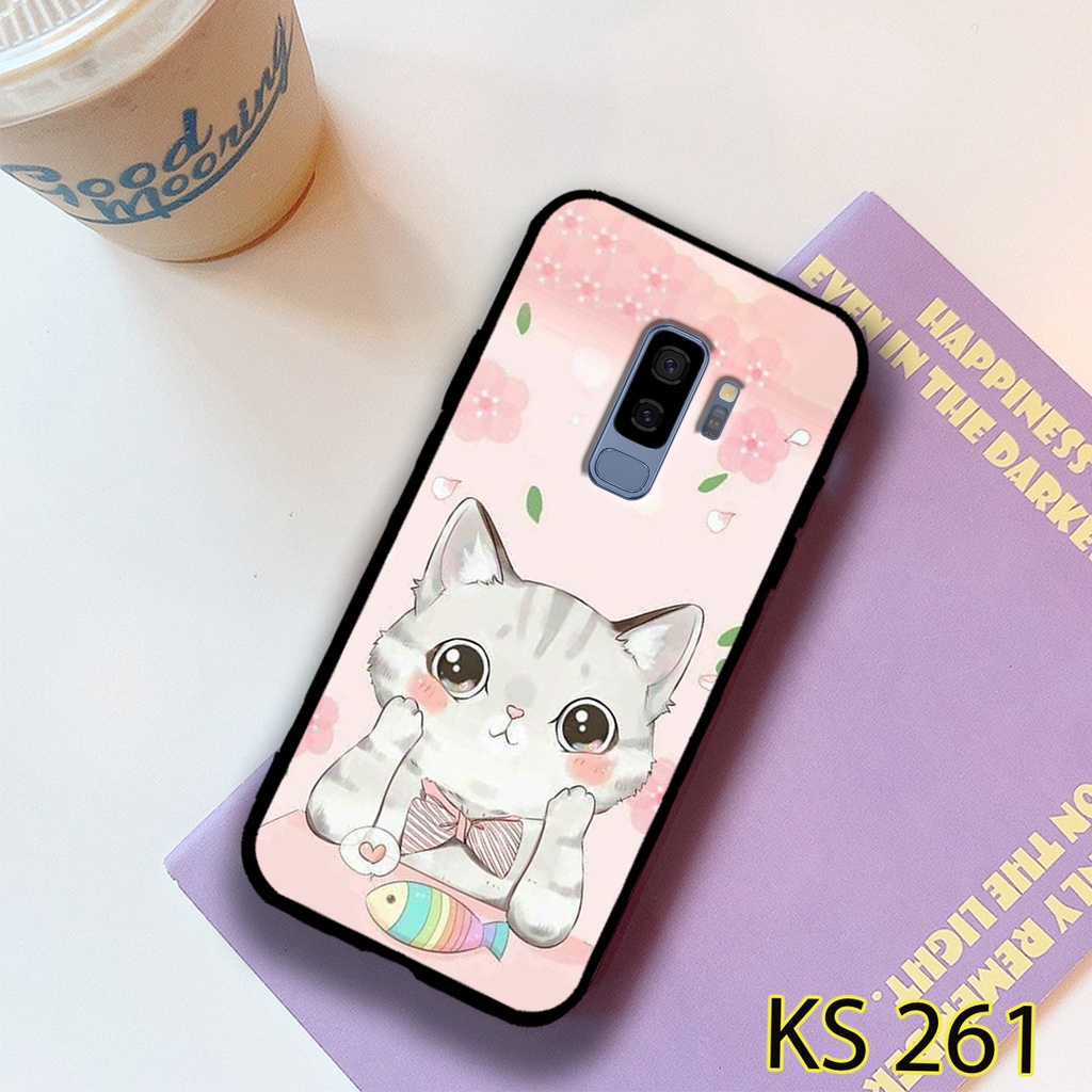 Ốp lưng Samsung  S8/S8 Plus/S9/S9 Plus in hình Mèo con siêu đáng yêu, ngộ nghĩnh_KINGSTORE.HN_Ốp SS