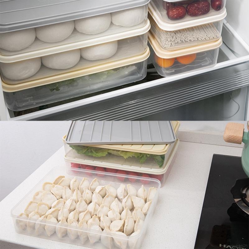 Hộp nhựa bảo quản thực phẩm bằng nhựa tiện dụng cho tủ lạnh nhà bếp