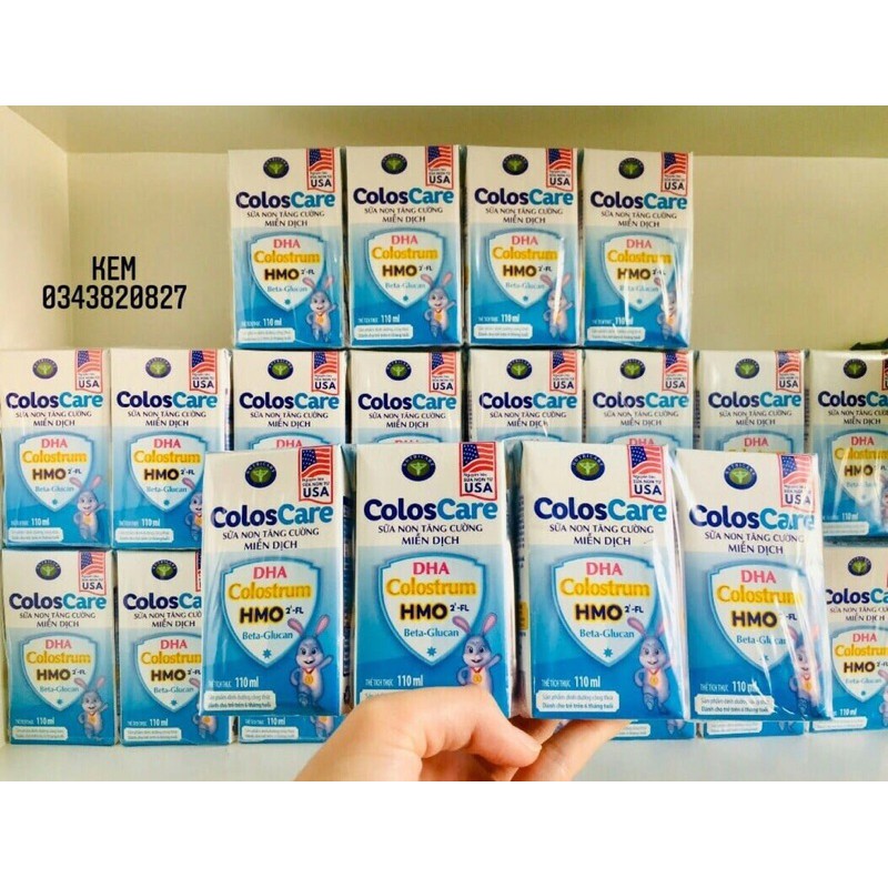 🥛🥛Sữa bột pha sẵn ColosCare 110ml 48 hộp (6 tháng trở lên)🥛🥛