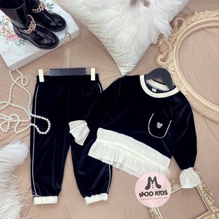 Set nhung phối tơ cao cấp cho bé