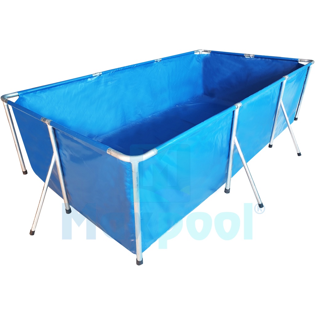 Bể bơi khung kim loại cho bé KT 3x1.6x0.8m - BH 36 Tháng - Thương hiệu MAXPOOL *Chất lượng - An toàn - Giá cạnh tranh*