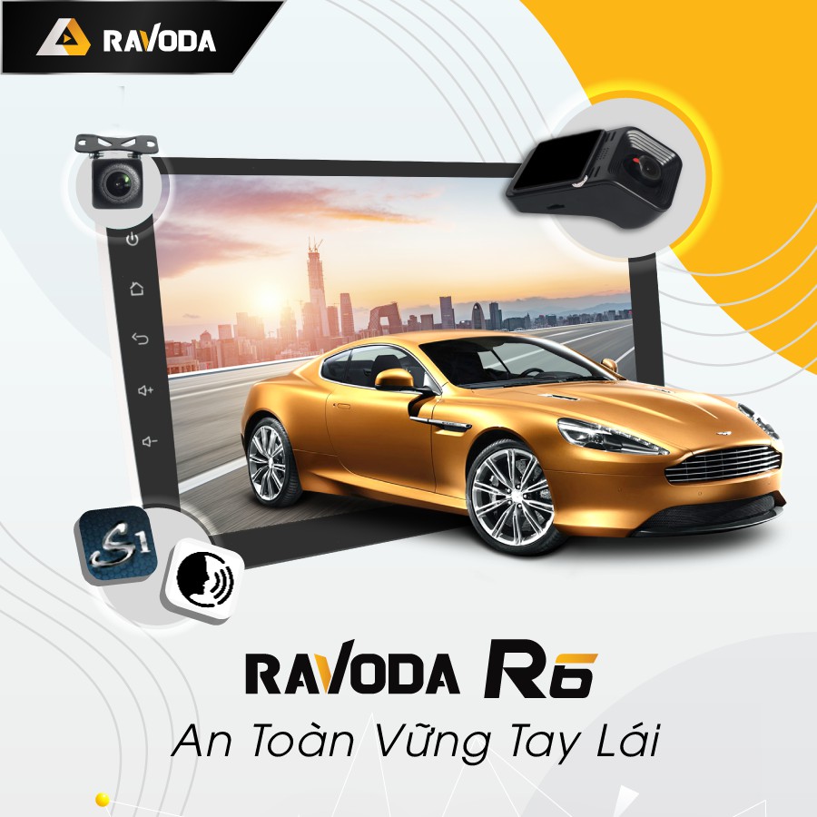 [Miễn Phí Lắp Đặt] Màn hình Android Webvision Ravoda R6 + [Quà Tặng] + Sim 4G