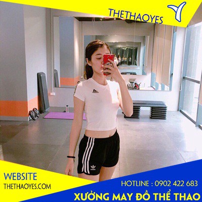 Xưởng may quần áo tập gym nữ tphcm