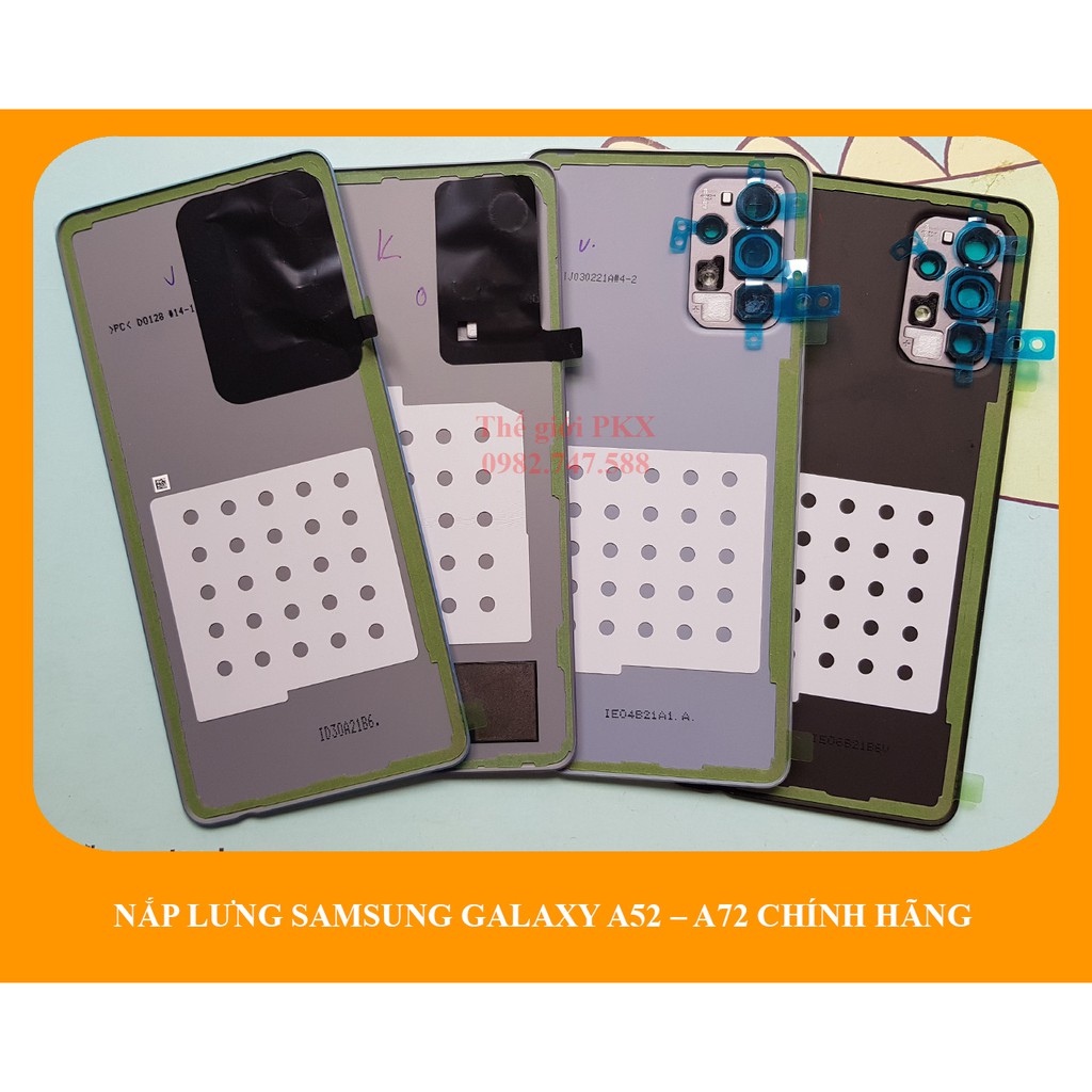 Nắp lưng Galaxy A52 A72 chính hãng