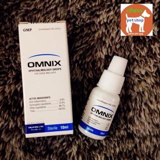 Nhỏ Mắt Omnix Cho Chó Mèo Trị Chảy Nước Mắt_Phụ kiện chó mèo Chewpet