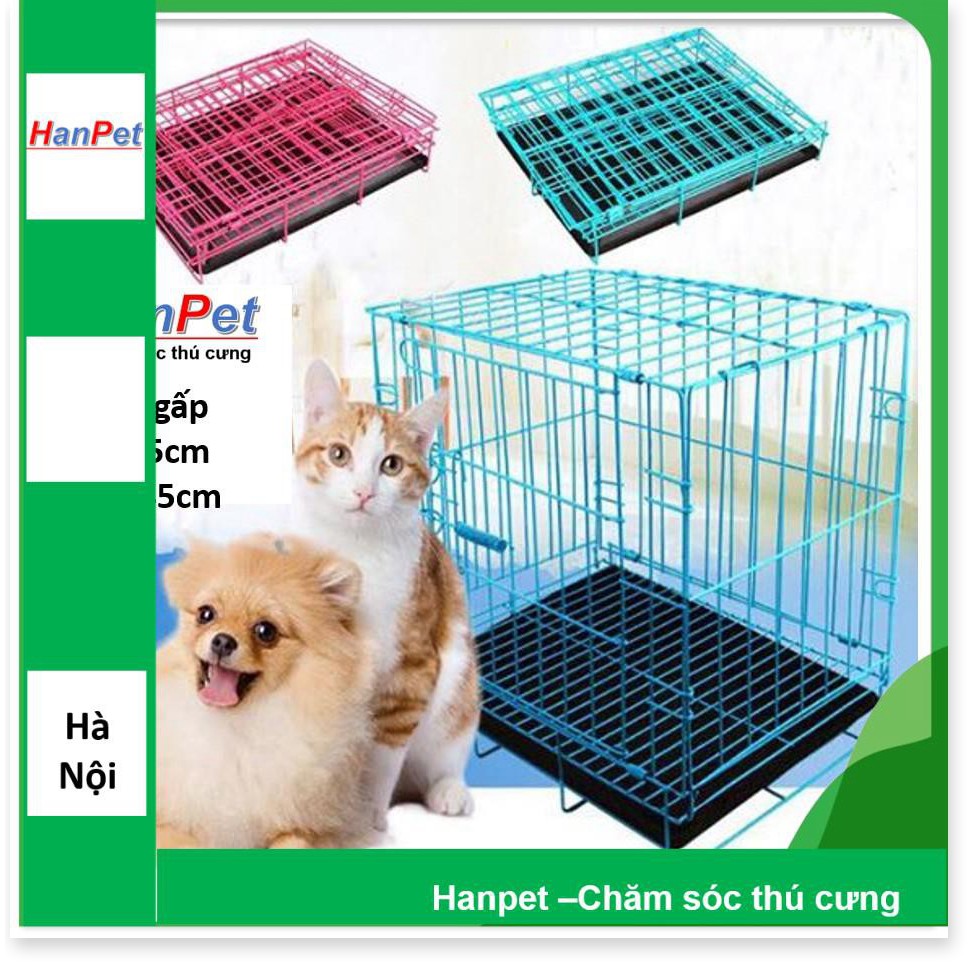 SD45 dày- Chuồng chó mèo sơn tĩnh điện Lồng/cũi chó mèo nhỏ dưới 5kg