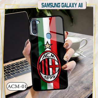 Ốp lưng kính 3D Samsung A11 - hình đội bóng