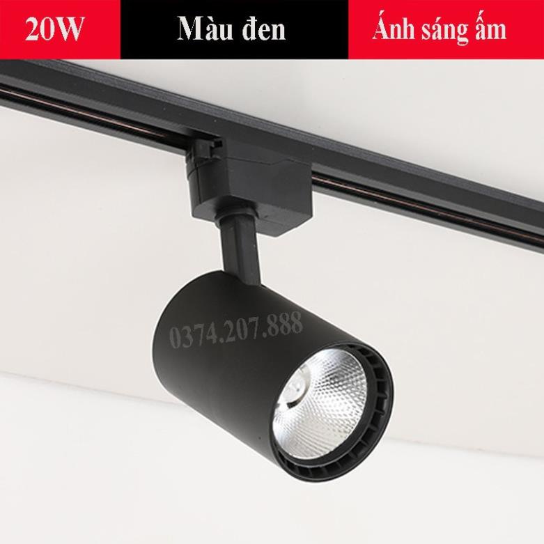 Đèn Rọi Ray 20W 30W Siêu Sáng, đèn rọi chiếu điểm, đèn thanh ray