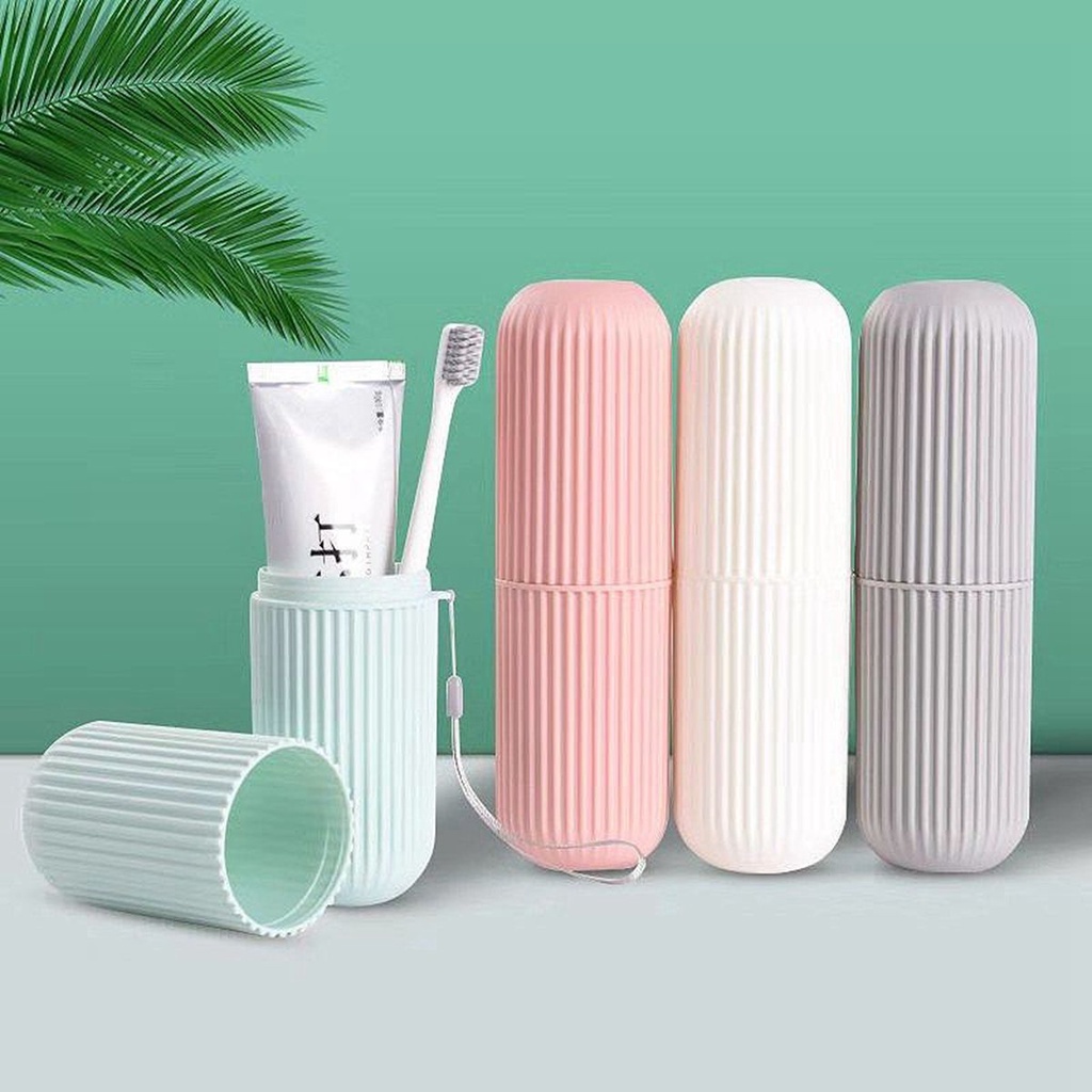 Hộp đựng bàn chải và kem đánh răng thiết kế nhỏ gọn tiện lợi dành cho du lịch