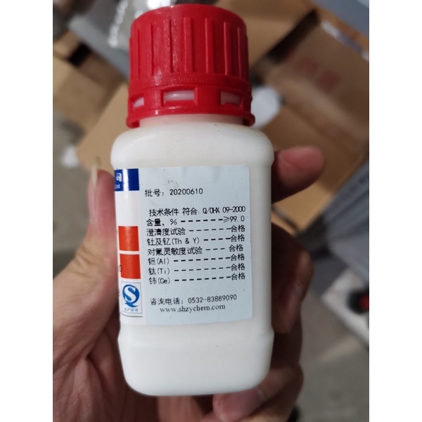 Hóa chất ZrOCl2 8H2O Zirconyl chloride octahydrate lọ 100g CAS 13520-92-8