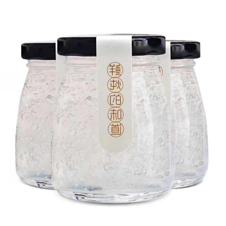 Hủ thủy tinh 100ml 200ml nắp thiếc làm yaourt. sữa chua, chưng yến
