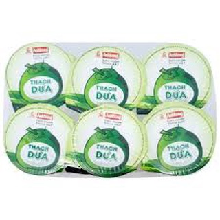 Thạch dừa Ánh Hồng vỉ 6 hộp siêu ngon