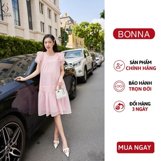 Đầm bầu dự tiệc bonna chất ren mềm cao cấp - ảnh sản phẩm 1