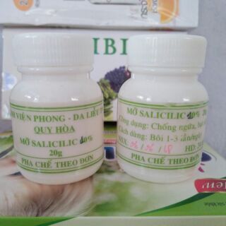 Mỡ Salicilic 10% - tổ đỉa, chàm sữa, chàm ngứa, mẩn ngứa, ghẻ nước - sản phẩm của bệnh viện phong da liễu
