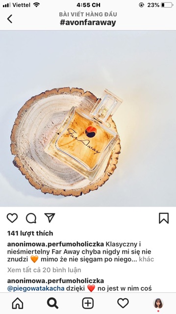 Nước hoa Avon Far away