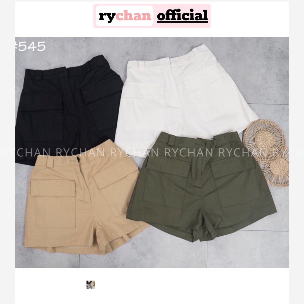 Quần Short Túi Trước 4 Màu [ẢNH TRẢI SÀN]