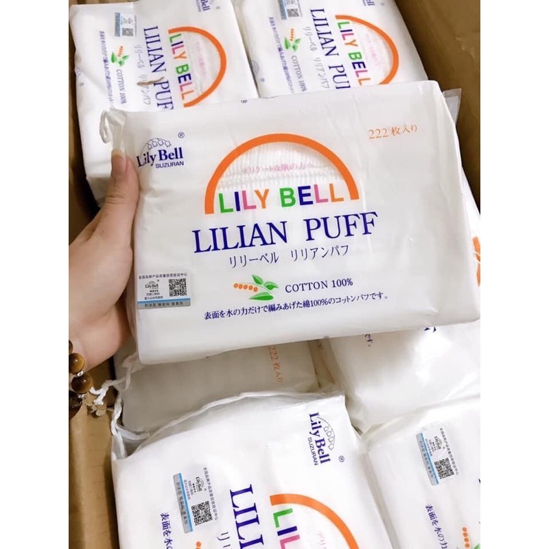 [SẴN] BÔNG TẨY TRANG LILY BELL
