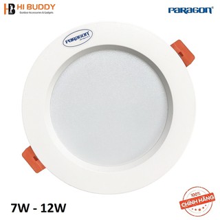 Đèn LED Paragon Downlight Dân dụng (RRDA Series) 7W/ 9W/ 12W - Ánh Sáng Vàng/ Trung Tính/ Trắng. Hàng Chính Hãng HIBUDDY
