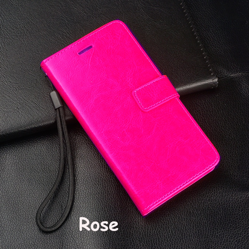 Bao Da Điện Thoại Nắp Lật Từ Tính Dạng Ví Cho Realme C15 / Realme 5 5i 6i C3 / Realme 5pro