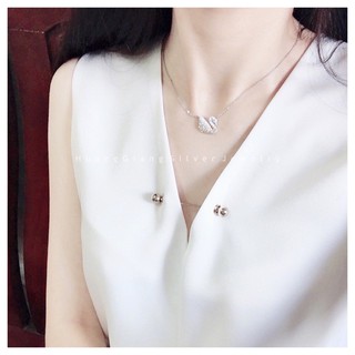 Dây Chuyền Thiên Nga Bạc s925 (92,5% bạc)