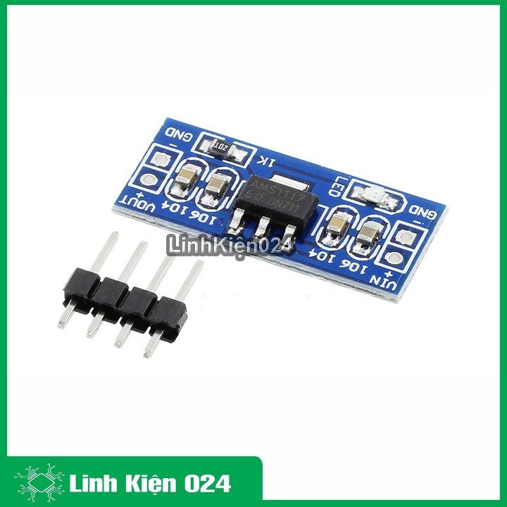 Sản Phẩm Module AMS1117 5V Input 6V-12VDC