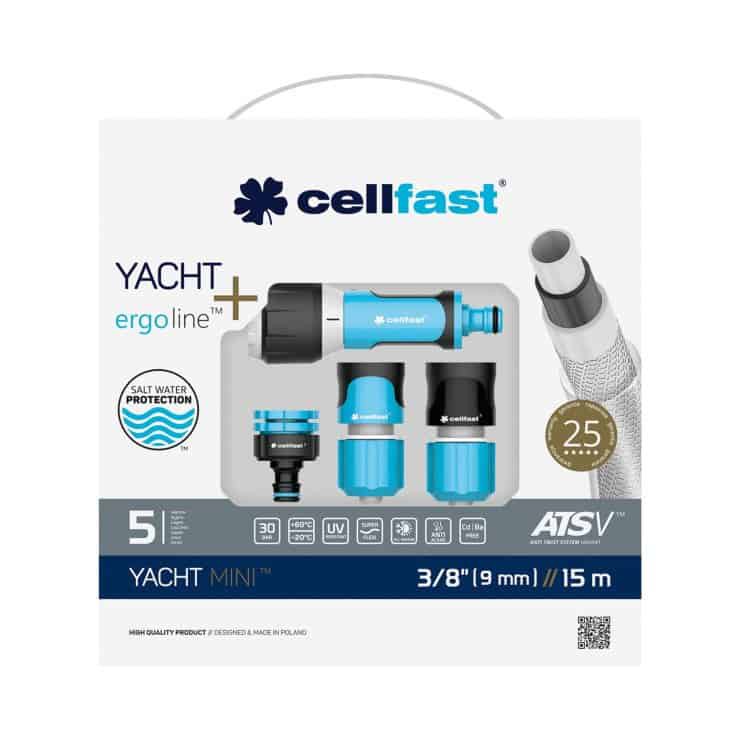 Bộ vòi tưới YACHT MINI dài 15m - ban công xanh